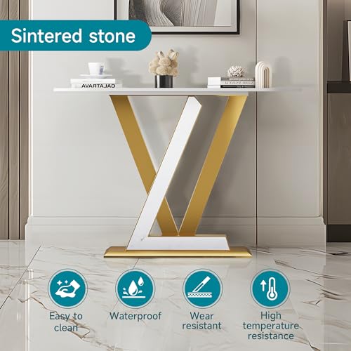 Vasoeny 47.24'' Modern Console Table thumb #5