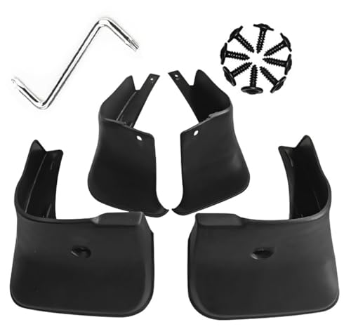 Image of Mud Flaps Mud Guards Fit for 2007-2013 Toyota Corolla AE140, Front & Rear Mud Splash Guards Accessories - 4 Pc, Black