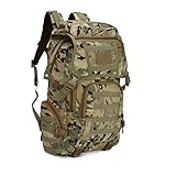 Photo Gallery rapidsky zaino tattico militare da 35 l e 50 l, zaino impermeabile per escursionismo e assalto con sistema molle e scomparti multipli (3-5 giorni), modello di taglio camouflage, l Photo Gallery rapidsky zaino tattico militare da 35 l e 50 l, zaino impermeabile per escursionismo e assalto con sistema molle e scomparti multipli (3-5 giorni), modello di taglio camouflage, l