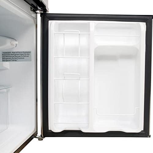 Edgestar Crf321Ss 3.1 Cu. Ft. Dorm Sized Energy Star Compact Fridge/Freezer #TOP6
