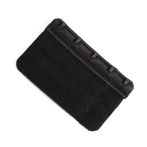 Yarbar Bra Extender 5 Hook Bra Band Extension Soft Comfortable (5 Hook Assorted,3/4Inch Spacing) #TOP2