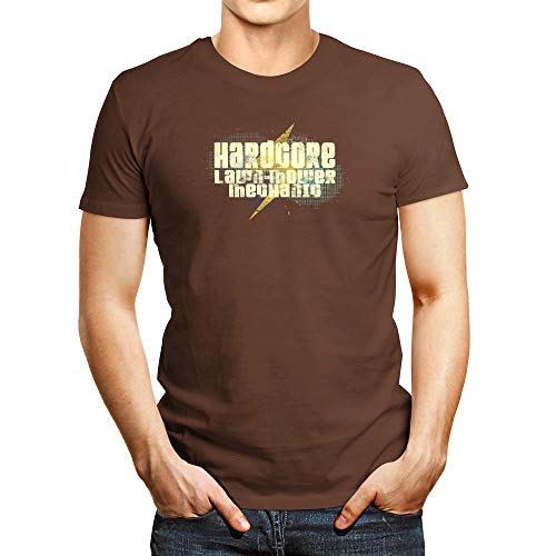 Idakoos Hardcore - Camiseta mecánica para cortacésped - marr�n - Medium