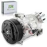 partszen AC A/C Compressor Fit for Chevy Equinox 2.4L 2012-2014 for GMC Terrain 2.4L Engine 2012-2014 Replace 22798745 23255703 CO22229C