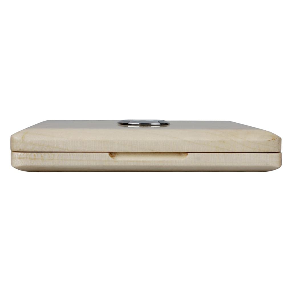 TISHITA Estuche Cañas Saxofón Contenedor para 5 Cañas, Madera