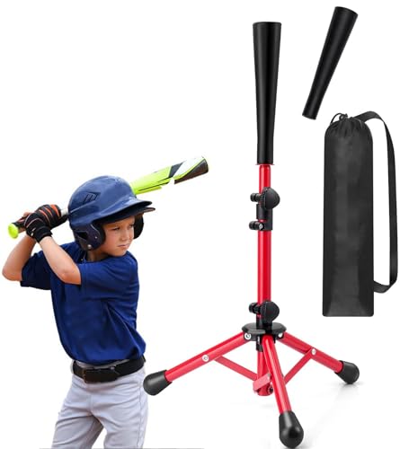 fifilion Baseball Tee,Batting Tee,tee Stand for Kids 20.5 to 30.2 Inches Batting Tees,Softball...