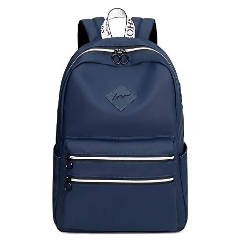 Joymoze Mochila Escolar Impermeable para niño y niña para Adolescente para Mujer Azul