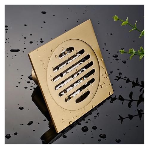 Drain de sol carré anti-odeur inox, adieu reflux douche et baignoire - 3
