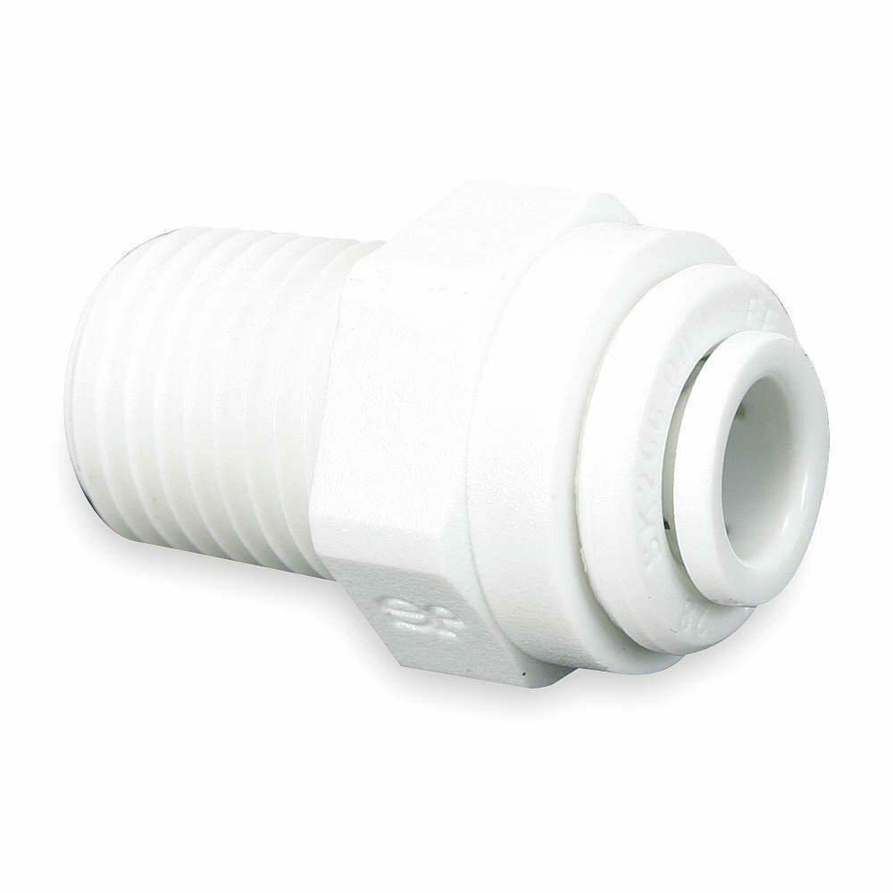 IPW Industries Inc-John Guest - Acetal Male Connector Quick Connect Fitting 1/4" OD / 3/8" NPT | CI010823W