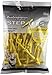 Pride Professional Tee System Two Piece Step Tee, 50 Count, 2-3/4 inch (Yellow)