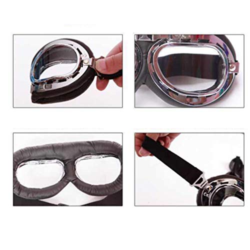 Faruta Style Cool Retro Fashion Wwii Raf Cruisers Motocross Atv Scooter Chopper Sun Uv Goggles #TOP1