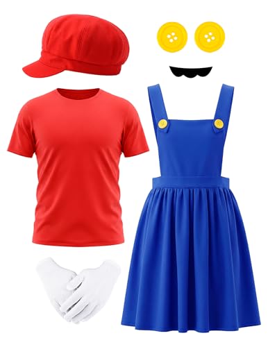 Halloween Costume for Women Dress up Halloween Cosplay Outfit with Hat (L)