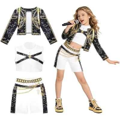 RCYHCY Disfraz de Anime Cosplay, 3 Piezas Koreanpop Cosplay Costume, Cosplay Disfraz para niños, Cos-play Cantante Disfraces, Disfraz de de Corea para niños, para Halloween, carnaval, mascarada (130) | Ya disponible en tu tienda friki favorita! En mundofriki.es! RCYHCY Disfraz de Anime Cosplay, 3 Piezas Koreanpop Cosplay Costume, Cosplay Disfraz para niños, Cos-play Cantante Disfraces, Disfraz de de Corea para niños, para Halloween, carnaval, mascarada (130) | Ya disponible en tu tienda friki favorita! En mundofriki.es!