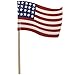 American Flag Patriotic Cupcake Toppers - Decorate 24 Cupcakes with Picks
