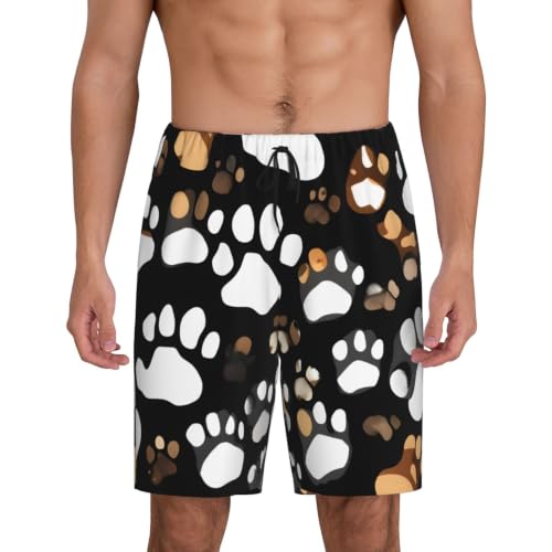 Pantalon de pyjama court contre la chaleur estivale vêtement homme