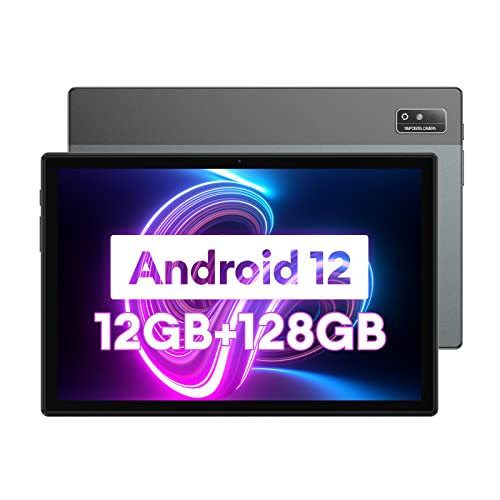 Headwolf Android 12 Tablet 10 Inch Tablets, Wpad3 12Gb Ram 128Gb Rom 512Gb Expand 8 Core Android Tablet With 8Mp+16Mp Dual Camera, 7700Mah Battery, 2.4G/5G Wifi, Bluetooth 5.0, Gps, Hd Screen (Gray) #TOP1