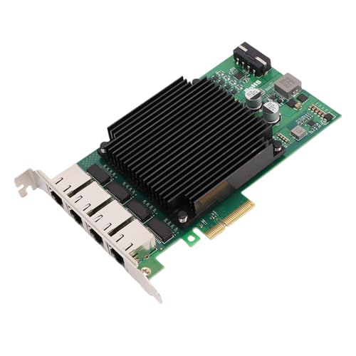 Carte réseau PoE PCIe 4 ports Gigabit 2,5 G Tosuny avec puce I226 - 6