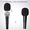Foam Windscreen Pop Filter for Ball-Type Microphone - 6 Pack Windscreen Foam Cover for Handheld Mics to Reduce Plosive Wind Noises by YOUSHARES #3