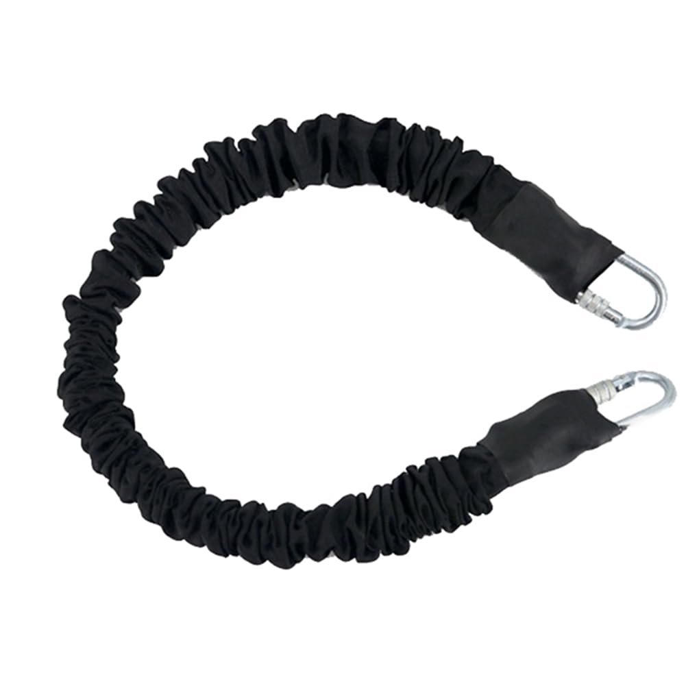 Durratou Anti-Gravity Bungee Resistance Band Yoga Dance Rope Yoga Fitness Equipment Dynamic Resistance Training Belt 80KG