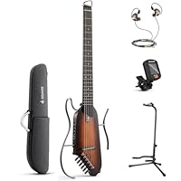 Amazon | Donner HUSH-I スタンド付きセット サンバースト サイレント