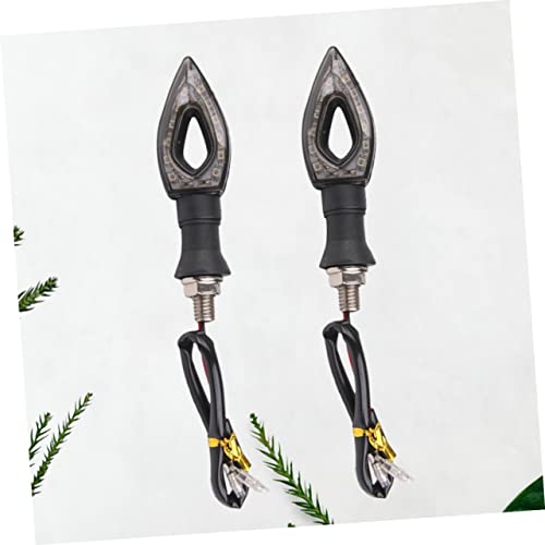 Wakauto 2 Peças Luz De Neblina Para Motocicleta Indicadores De Luz De LED Para Motocicleta Sinal De