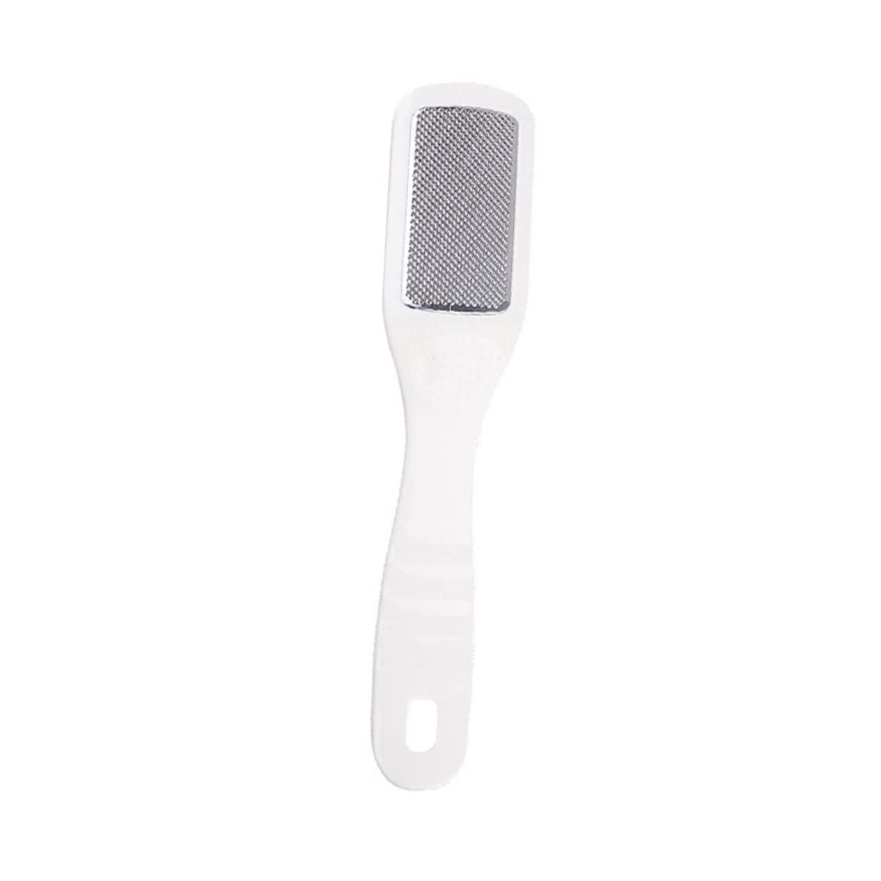 FOMIYES Stainless Steel Foot File Dual Sided Remover for Dead Skin Removal Comfortable Grip Tool for Home Professional