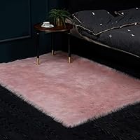 【ラブレッド♡】 ムートン　絨毯 Amazon.co.jp: [ZS2L7] ムートンラグ ラグ カラー ラファー風