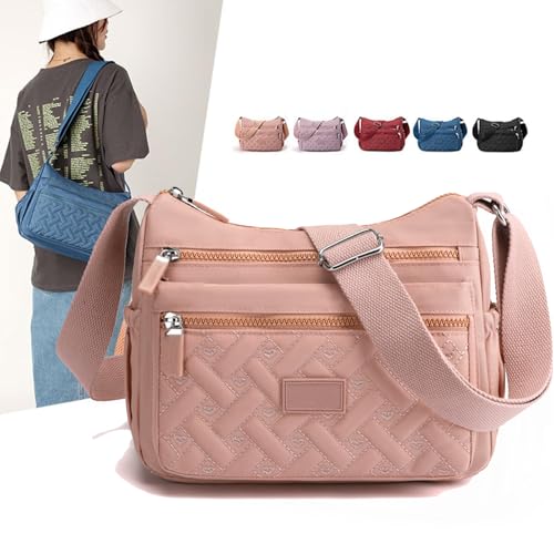 Apparent Crossbody Bag, Nylon Shoulder Messenger Bag, Ladies Travel Handbag, Adjustable shoulder strap, Waterproof4