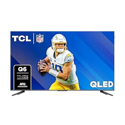 TCL 55-Inch Q68 QLED Pro 4K UHD Smart TV with Google TV (55Q681G, 2024 Model) Dolby Vision, Dolby Atmos, HDR Pro, Game Accelerator up to 120Hz, Voice Remote, Works with Alexa, Streaming Television