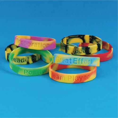 Bracelets en silicone durables et lavables pour récompenser le civisme à l'école