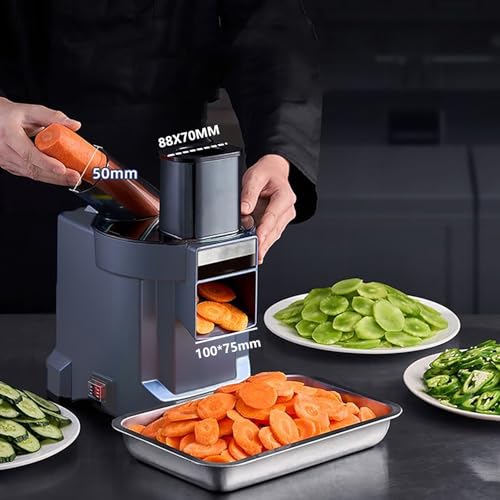 Cortadora y Trituradora Eléctrica 4 en 1 para Cocina miniatura 4
