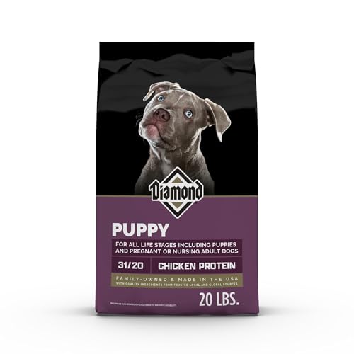 Diamond Puppy Dry Dog Food 31/20 for All Life Stages Including Puppies and Pregnant and Nursing...