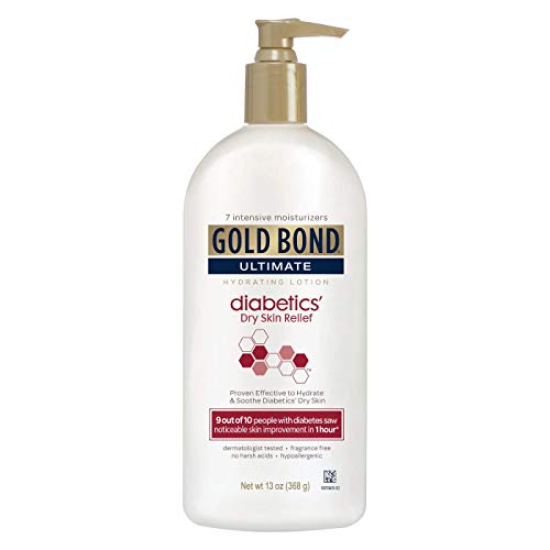Gold Bond Ultimate Diabetics' Dry Skin Relief Hydrating Lotion - 13 oz, Pack of 4
