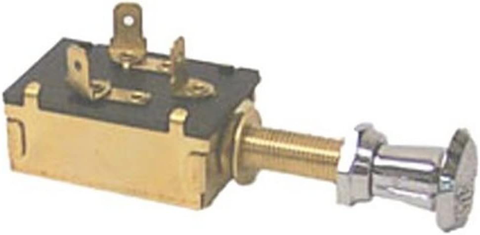 Sierra International MP39590 Heavy-Duty Push-Pull Switch - Off-On(1)-On(1&2) SPDT