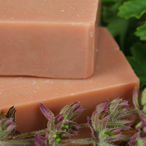 image for Rice Kasu Beauty Handmade Facial Soap, Rose Geranium & Clary Sage, 3 O