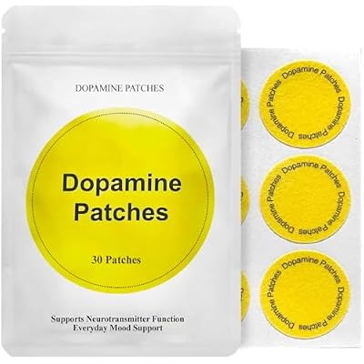 Dopamine Patches Extra Strength Wellness Support 30 Patches - Plant-Based Formula
