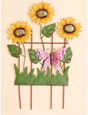 Worth Imports 装飾 B メタル トレリス 季節の装飾 19.5インチ