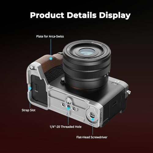SMALLRIG A7C II / A7CR Handgrip L-Shape Grip for Sony Alpha 7C II/Alpha 7CR - Image 3