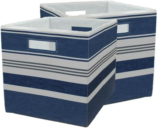 SEDLAV Better Homes & Gardens Fabric Cube Storage Bins - Stylish Home Organization Containers