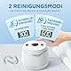 Ultraschallreinigungsgerät 45000Hz UV Ultraschallreiniger 200ML Dental Pod - Ultrasonic Cleaner für Zahnersatz, Retainer, Aligner Zahnschiene, Prothesen, Schmuck mit digitalem Timer
