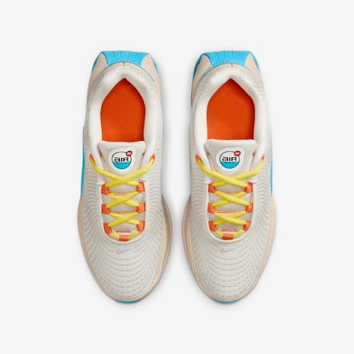 NIKE AIR MAX DN (GS) "PHANTOM/SAFETY ORANGE-SANDDRIFT"4