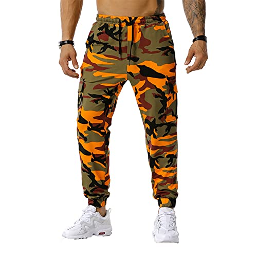 Men Sweatpants Men's Patchwork Camouflage Jogging Pants Outdoor Sports Fitness Joggers Sweatpants3