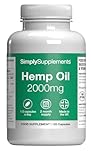 Hemp Seed Oil 2000mg | with Added Vitamin E |...