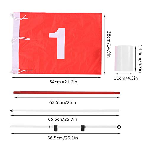 FECAMOS Asta Porta Bandiera Professionale Facile