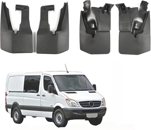 Guardabarros de coche para Benz Sprinter W906 contra salpicaduras 4