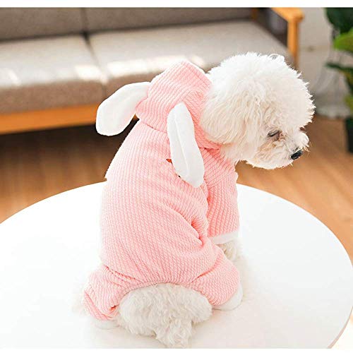 Preisvergleich Produktbild HIGHKAS Haustier Halloween Cosplay, Kaninchen Ohren Wintermantel Maskerade Requisiten Kleider Kleid einfach zu tragen