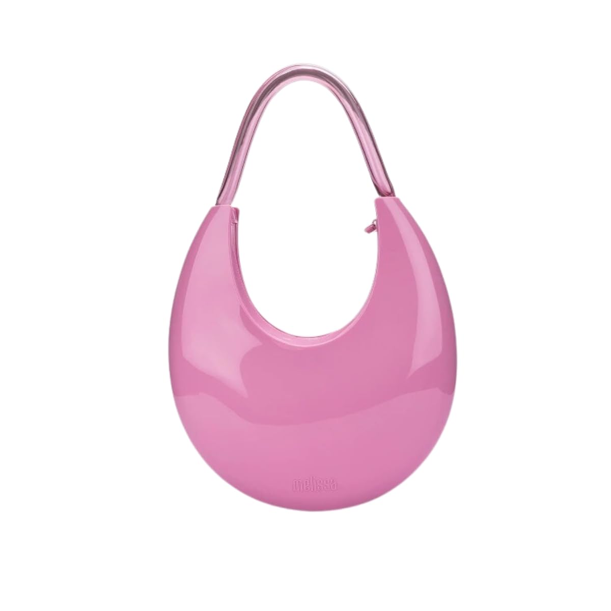 Newphoria P04 Pink Purse Women Fashion Stylish Handbags, Glossy Moon shaped Bag for Girls (B0CL1ZGR6L) Amazon Price History, Amazon Price Tracker