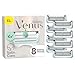 Gillette Venus Per i Peli e la Pelle della Zona Intima, 8 Lamette di Ricambio per Rasoio Da Donna, Aiuta a Proteggere La Pelle Della Zona Intima Dalle Irritazioni Della Rasatura immagine