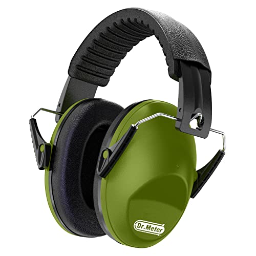image for Dr.meter Noise Cancelling Ear Muffs: SNR27.4 Noise Cancelling Headphon