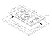 34 Inch Gas Cooktop Stainless Steel Built-in 5 Burners Gas Stovetop LPG/NG Convertible Gas Stove Top Dual Fuel Gas Hob DM5808