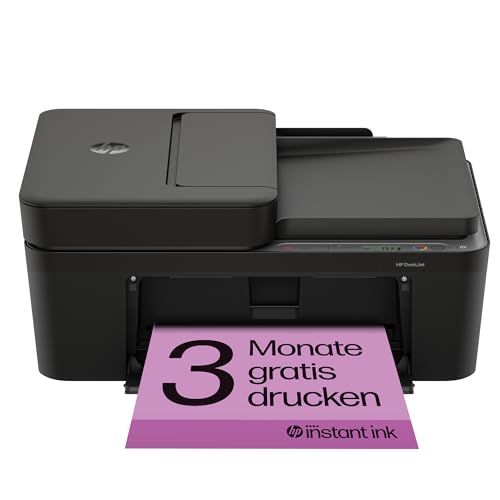 HP DeskJet 4320 Multifunktionsdrucker, 3 Monate gratis drucken Instant Ink inklusive, Drucker, Kopierer, Scanner, WLAN, Automatischer Vorlageneinzug